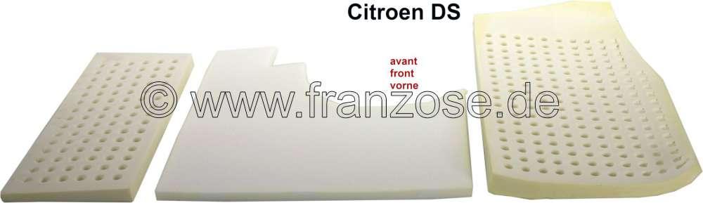 Sonstige-Citroen - Schaumstoffmatte vorne, unter dem Teppich. Passend für Citroen DS. Wie Original.