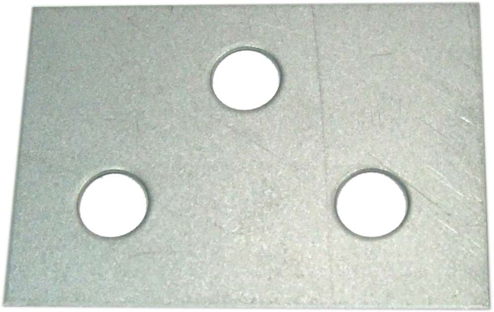 Citroen-DS-11CV-HY - Einstell Platte (Distanzscheibe 1,0mm) für das Türscharnier. Passend für Citroen 11CV +