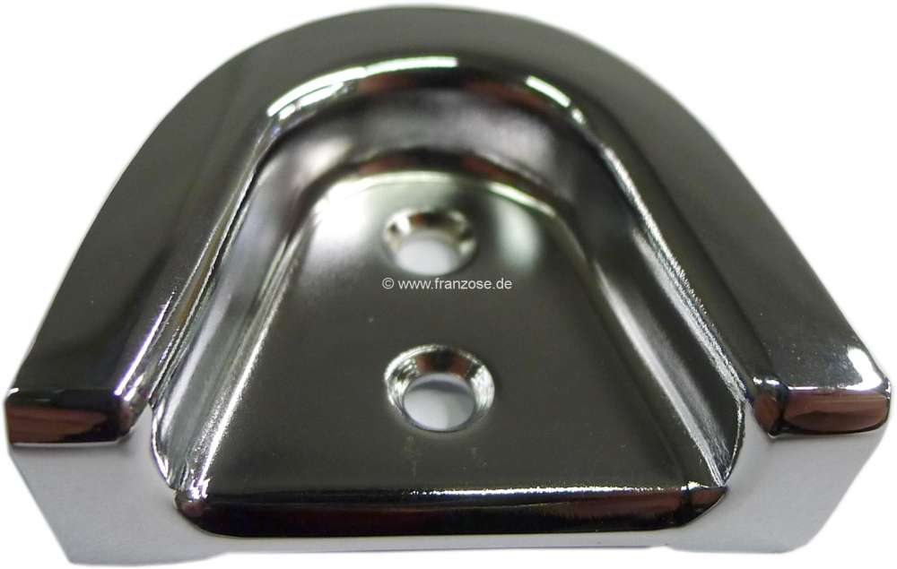 Citroen-DS-11CV-HY - Gehäuse verchromt, für das Türgummipuffer. Passend für Citroen 11CV + 15CV. Or. Nr. 21