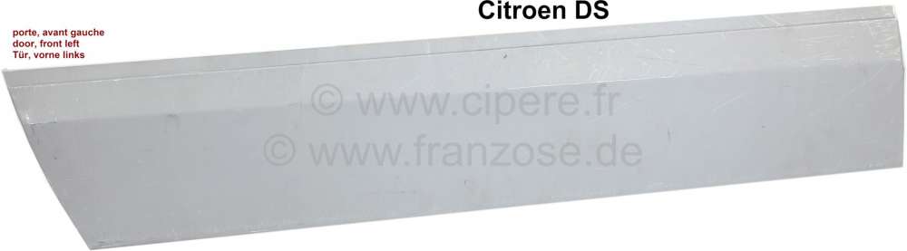 Sonstige-Citroen - Tür vorne links. Reparaturblech außen. Von unten bis zu dem Knick im Tür Außenblech (w
