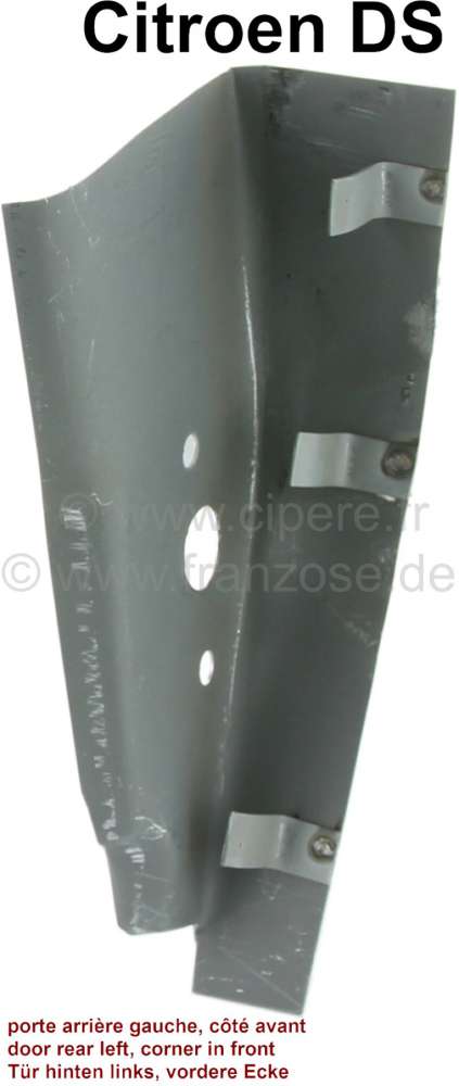 Sonstige-Citroen - Tür hinten links. Reparaturblech für die vordere Türecke. Das Blech hat Blechlaschen f�
