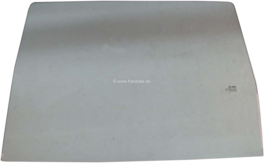 Citroen-DS-11CV-HY - Türscheibe hinten, grün getönt. Passend für Citroen DS Break.