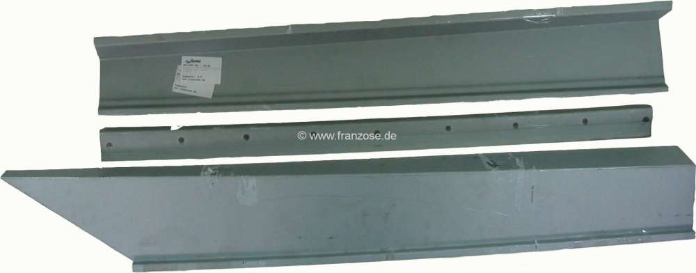 Sonstige-Citroen - Seitenwand hinten links. Reparaturbleche (3 Bleche) unterhalb des hinteren Seitenfenster. 