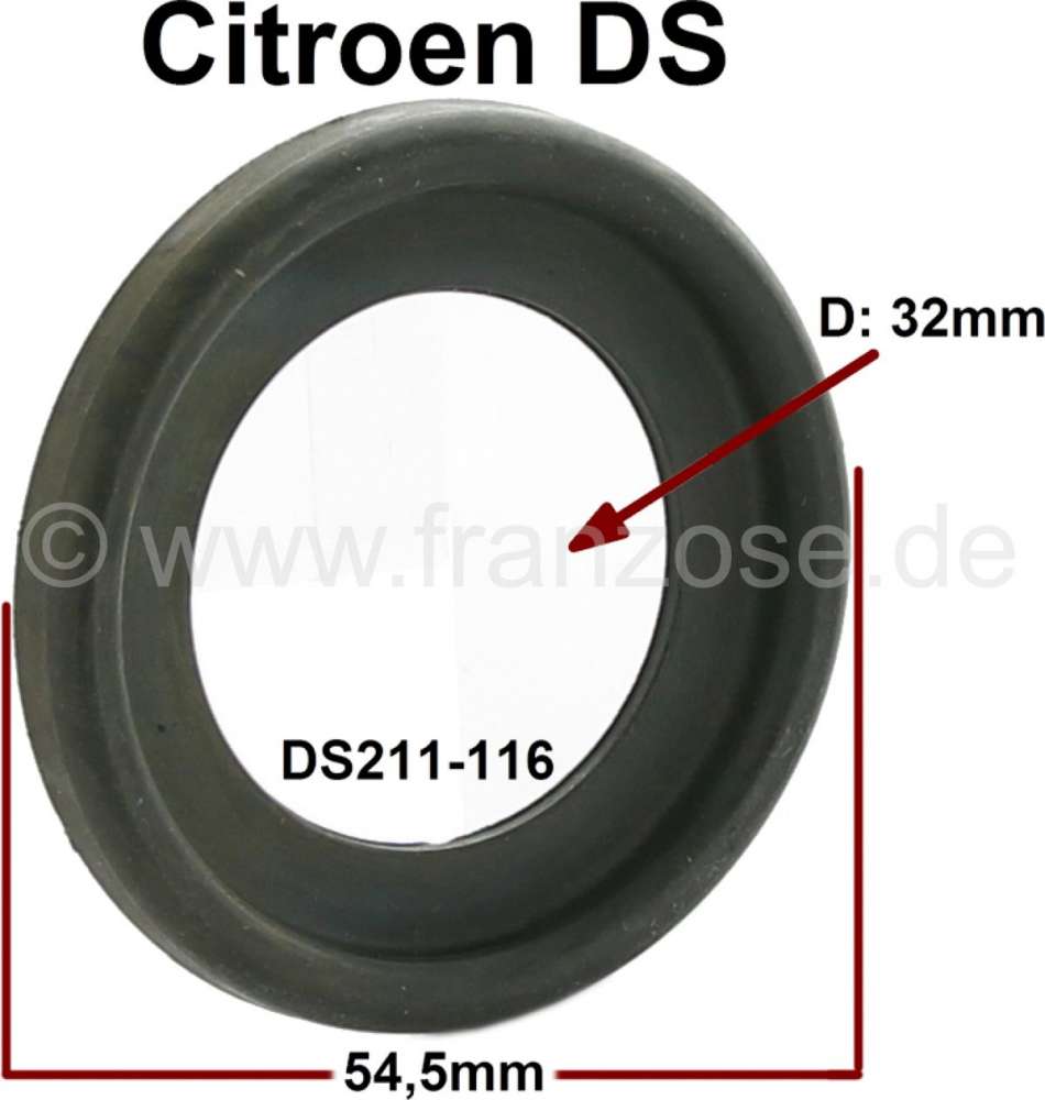Sonstige-Citroen - Zündverteiler Antrieb Gummidichtung (von hinten in dem Antriebsgehäuse montiert). Passen