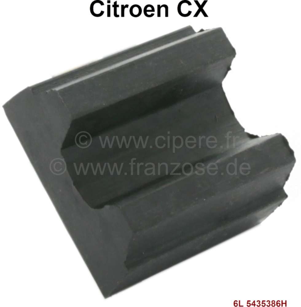 Alle - CX, Gummihalterung für den Kühler. Passend für Citroen CX. Or. Nr. 6L 5435386H