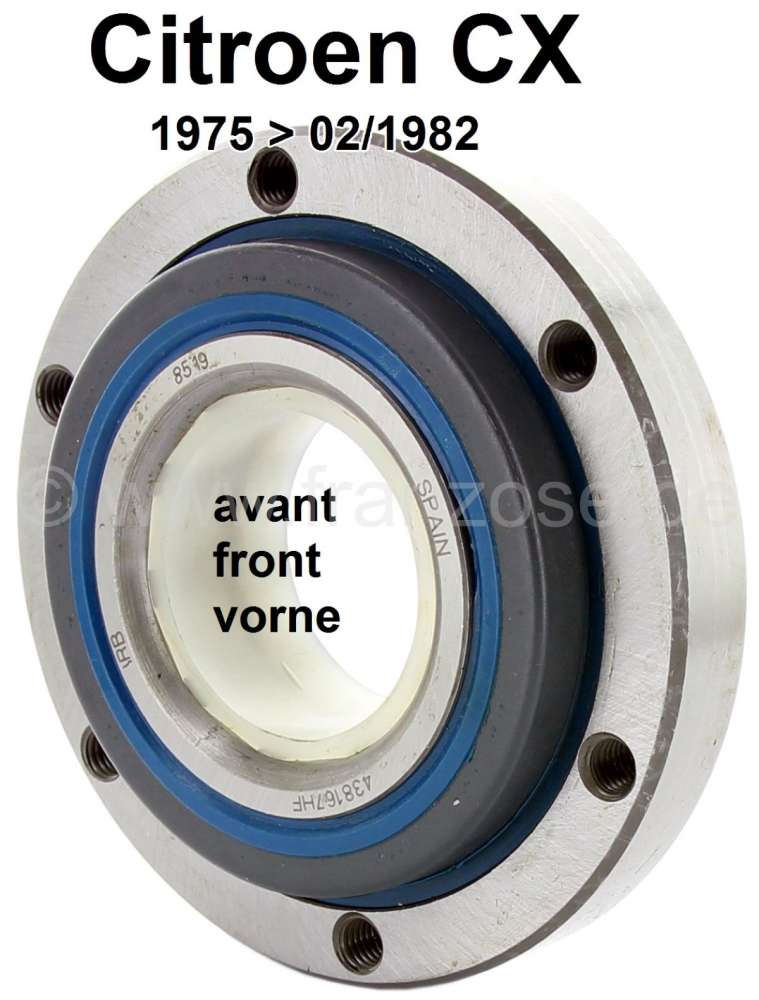 Sonstige-Citroen - Radlagersatz vorne Citroen CX. Verbaut von 1975 bis 02/1982. Made in Spain