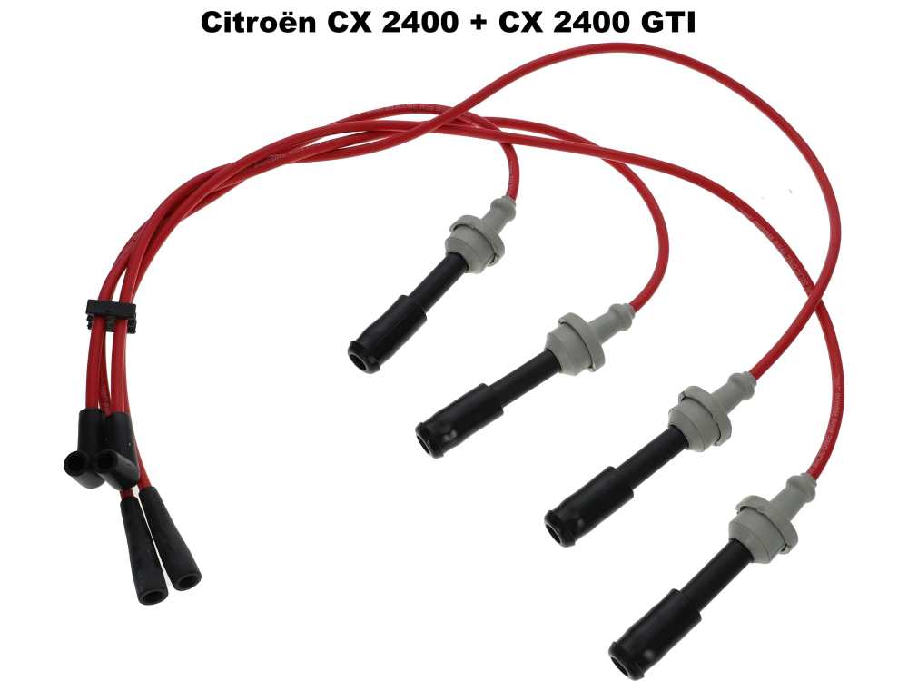 Sonstige-Citroen - Zündkabelsatz CX 2400 GTI  Original Zulieferer!