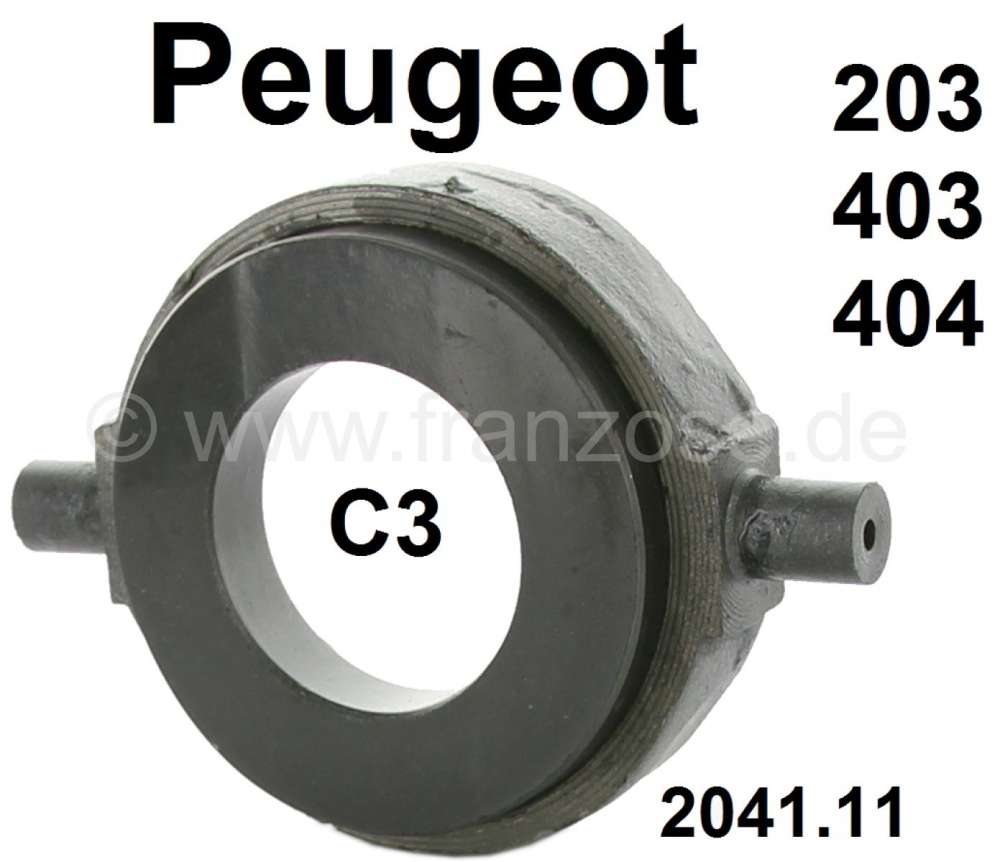 Peugeot - P 203/403/404, Ausrücklager wie Original (mit Graphitring). Passend für Peugeot 203. 403