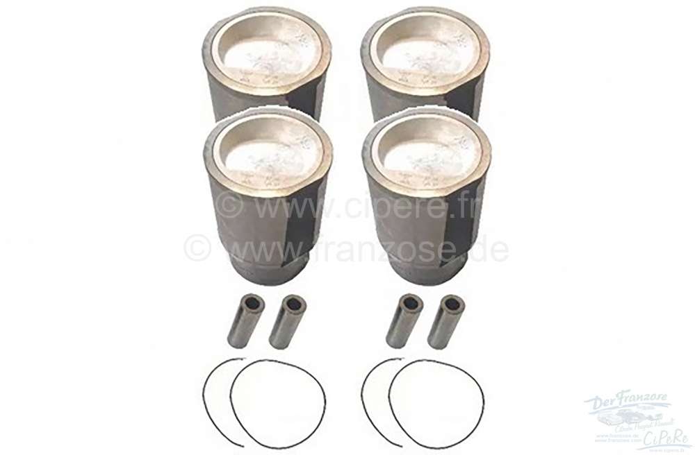 Peugeot - P 205, Kolben + Zylinder (4 Stück). Passend für Peugeot 205 GTI 1,6L. Originale. Limitie