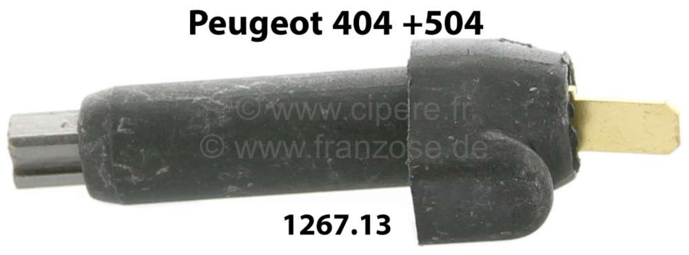 Peugeot - P 404/504, Kohlestift für den auskuppelbaren Lüfterflügel an der Wasserpumpe. Passend f