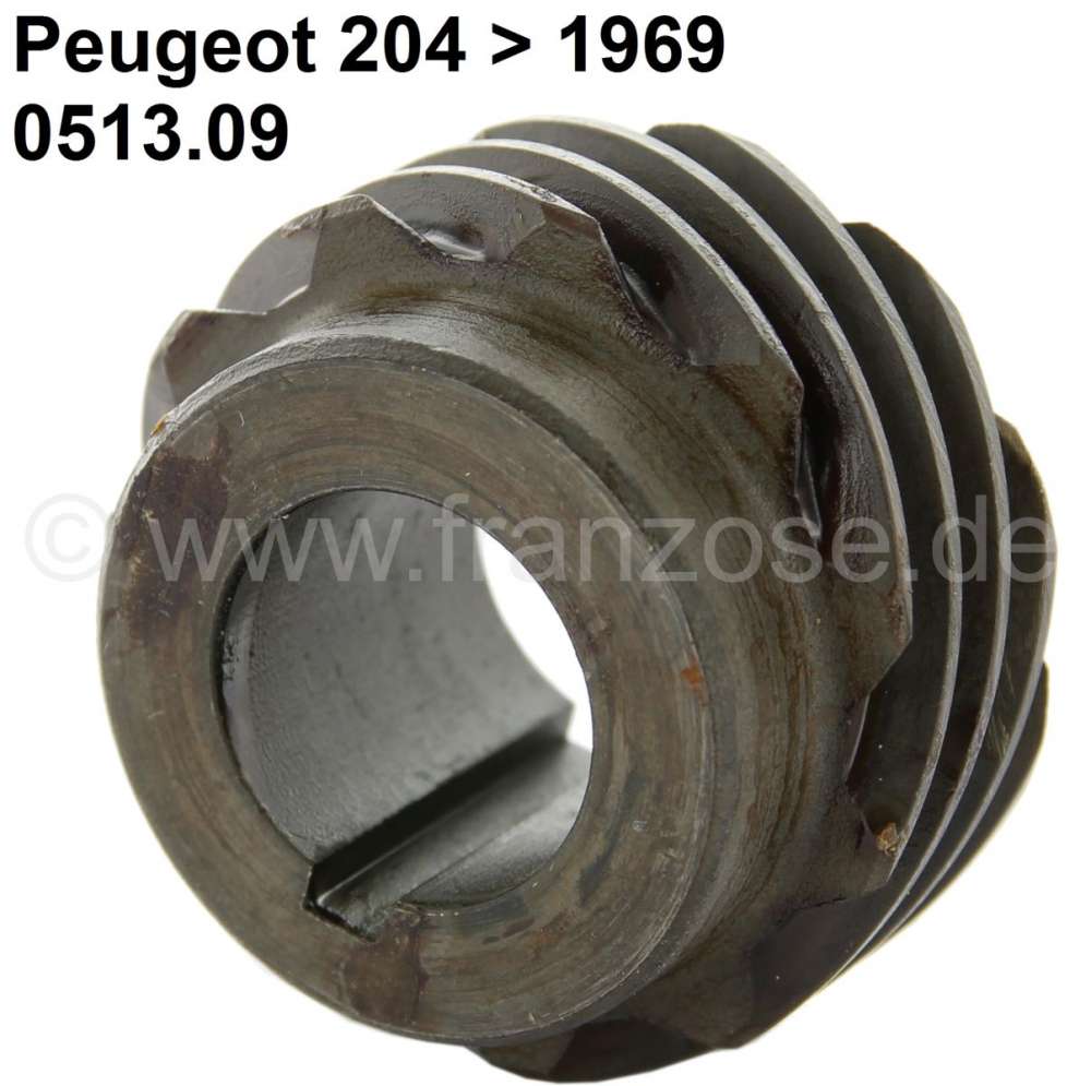 Citroen-2CV - P 204, Ölpumpenantriebsrad, 11 Zähne. Passend für Peugeot 204, bis Salon 1969. Or. Nr. 