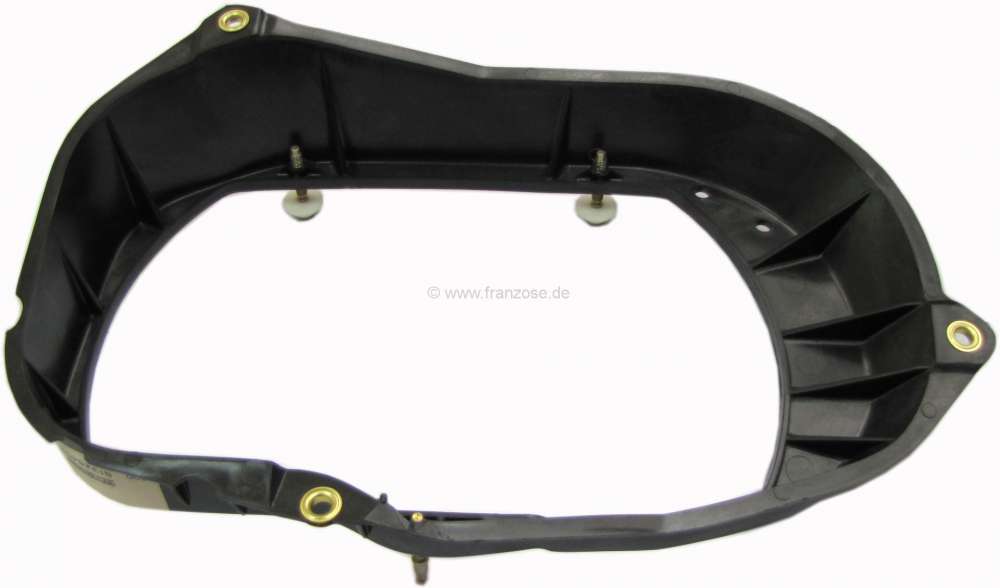 Citroen-2CV - P 204, Scheinwerferhalterung rechts. (angeschraubt) Verbaut ab 1968, Or.Nr.620953. Restbes