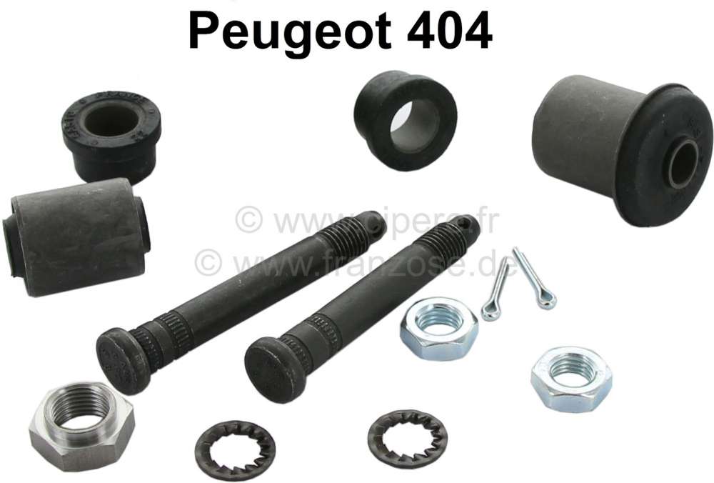 Alle - P 404, Radaufhängungs Reparatur Satz vorne, pro Seite. Passend für Peugeot 404. Bestehen