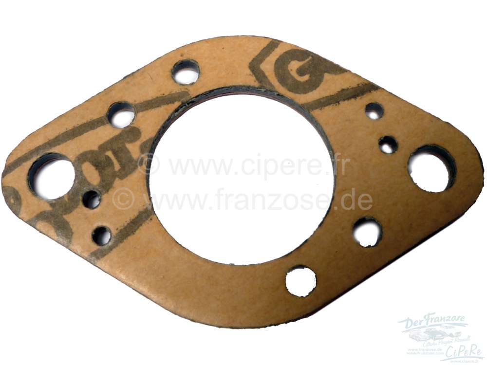 Renault - Zenith 32IF, Vergaserfußdichtung (Isolierplatte zwischen Vergaser und Ansaugkrümmer), f�