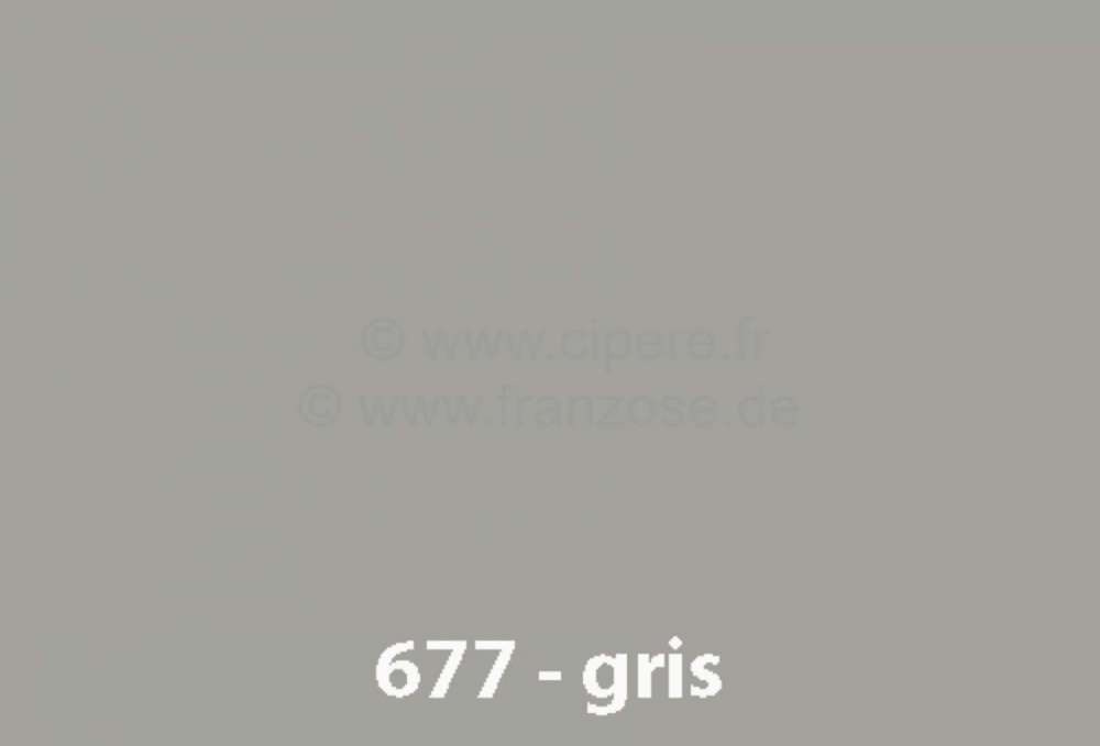 Renault - Sprühlack 400ml, Renault R4 Farbcode 677 grau- Stoßstangen speziell angemischt