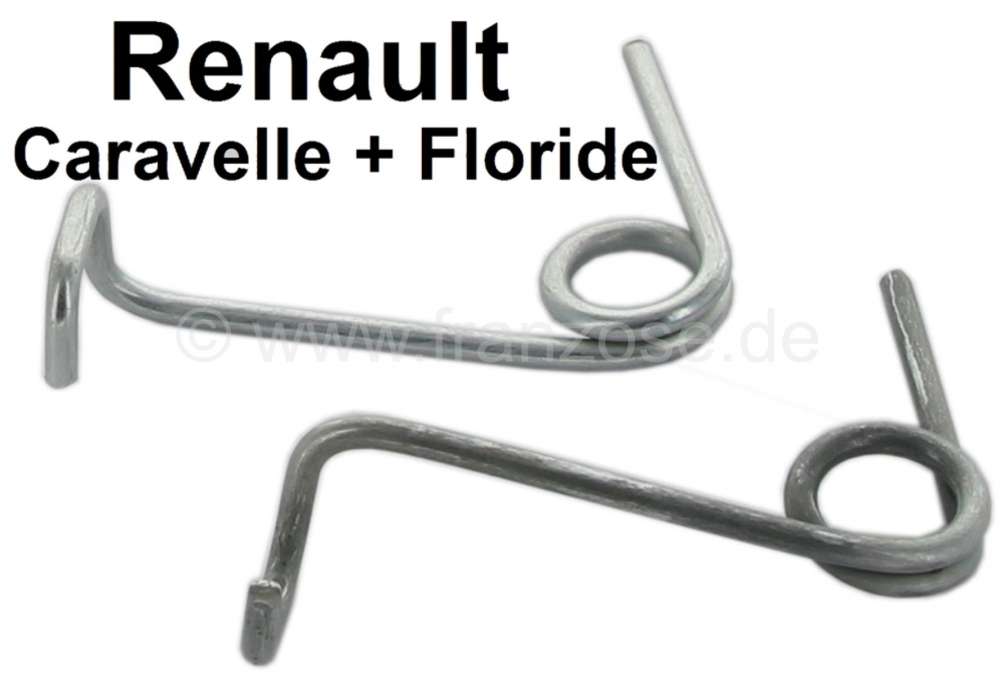 Renault - Caravelle/Floride, Feder (2 Stück) für den Handbremshebel. Passend für Renault Caravell