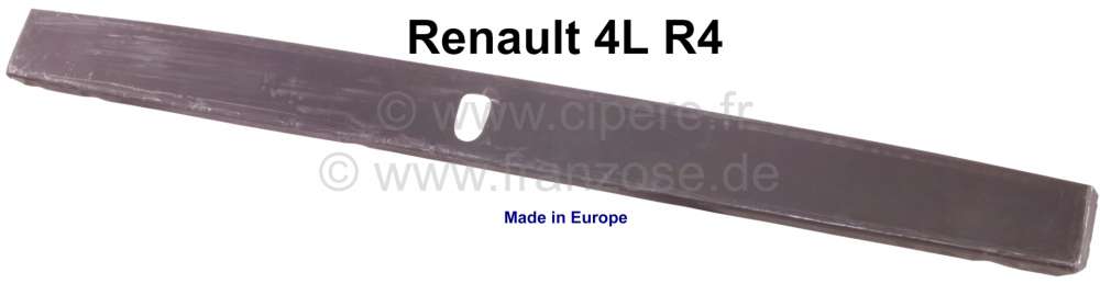 Renault - R4, Heckklappe Reparaturblech, für unten - außen. Passend für Renault R4 Limo. Made in 
