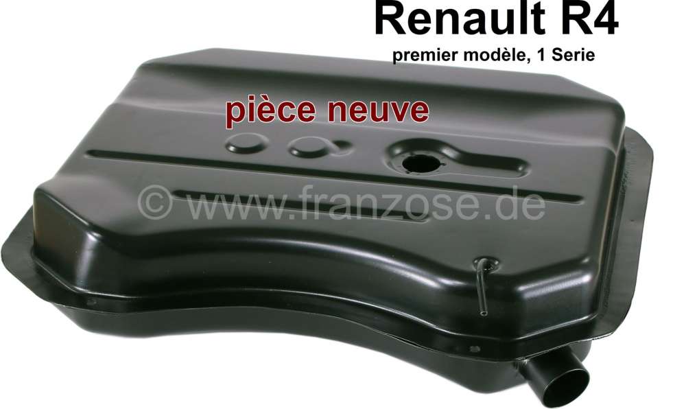 Renault - R4, Benzintank (Neuteil). Passend für Renault R4 L (erste Serie).