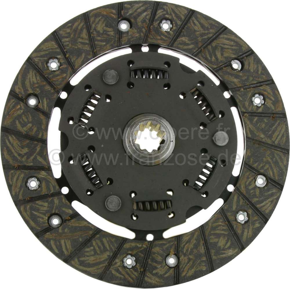 Renault - Mitnehmerscheibe 10 Zähne, wie Original. Passend für Renault mit Heckmotor (4CV, Dauphin