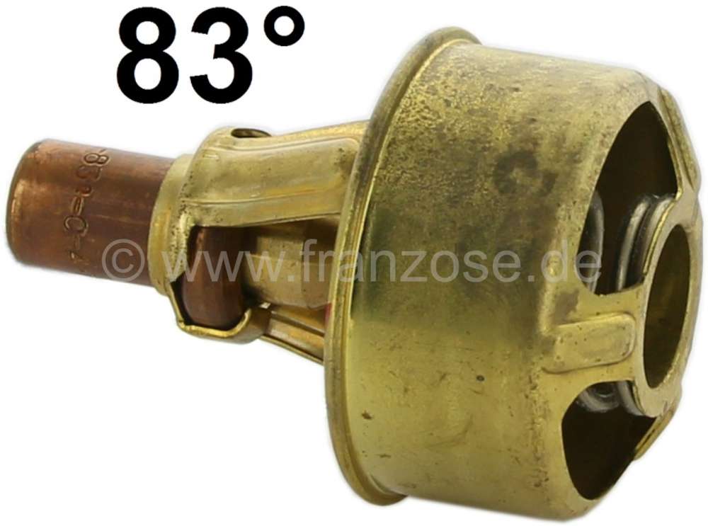 Renault - Thermostat 83°. Passend für Renault R4 (747ccm, von Baujahr 1963 bis 1971. 782ccm, von 1