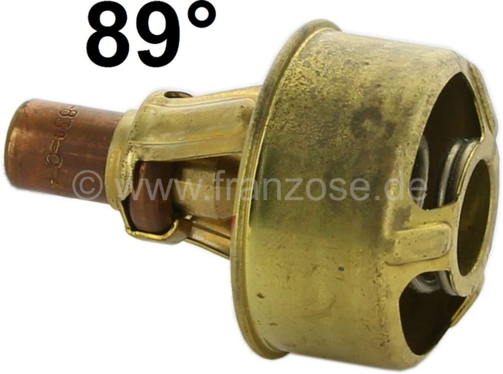 Renault - Thermostat 89°. Passend für Renault R4, von Baujahr 1963 bis 1990 (845ccm + 1108ccm). Du