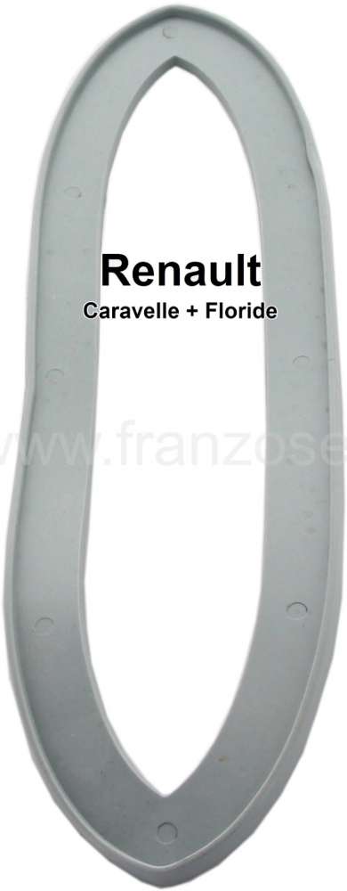 Renault - Floride/Caravelle, Gummi (grau) unter der Rückleuchte. Per Stück. Passend für Renault F