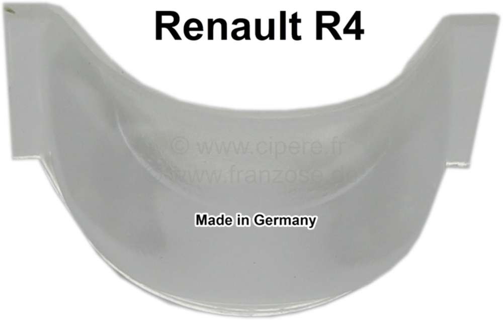Renault - R4, Glas für die Kennzeichenleuchte. Ausführung: SEIMA 41270. Passend für Renault R4 + 