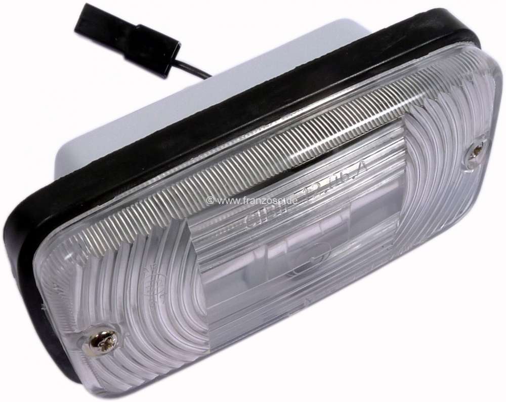 Renault - R4, Rückfahrscheinwerfer Renault R4, montiert in Heckklappe.