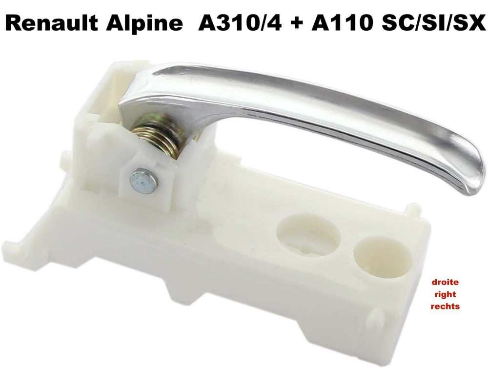 Renault - Alpine, Türöffner innen links. Passend für Renault Alpine A310/4 + Renault Alpine A110 