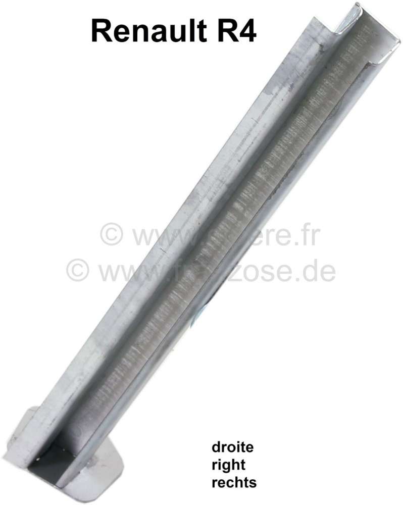 Renault - R4, D-Säule nur Innenblech, rechts. Passend für Renault R4. Elektrolytisch verzinkt