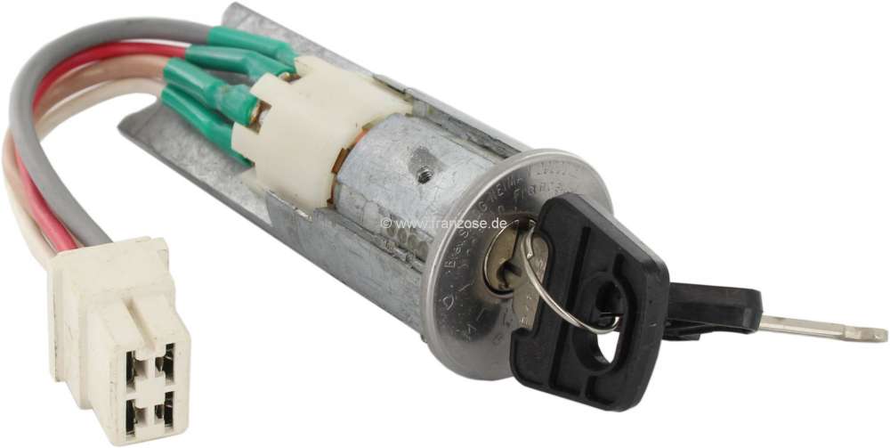 Renault - Zündschloss. Passend für Renault R6, bis Baujahr 08/1969. Original Hersteller Neimann. K