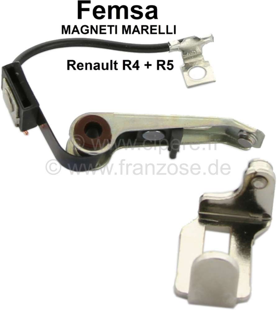 Renault - Femsa, Kontakte. Passend für Renault R4 mit Femsa Zündverteiler (R112, R1123), von Bauja