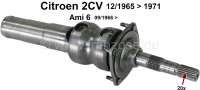 Citroen-2CV - Antriebswelle getriebeseitig. Passend für Citroen 2CV, von Baujahr 12/1965 bis 1971 + AMI