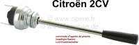 citroen 2cv armaturenbrett zubehoer bedieninstrumente innen lichthupenschalter tachometergehaeuse P14068 - Bild 1