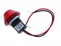 Sonstige-Citroen - Kontrollleuchte rot, groß, kegelförmig (LED), 12 Volt. Nachbau von den originalen Leucht