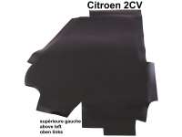 Citroen-2CV - Dämmbezug Stirnwand oben links. Passend für Citroen 2CV6.