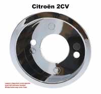 citroen 2cv blinker vorne innenraumbeleuchtung blinkerhalterung links kotfluegel farbe verchromt 2cv4 P14702 - Bild 1