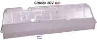 Citroen-2CV - 2CV RHD, Pedalbodenblech doppelt. Verstärkte Ausführung. Für alle Citroen 2CV RHD (rech