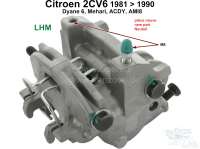 Citroen-2CV - Bremssattel vorne, komplett. Neuteil! Passend für Citroen 2CV, ab Baujahr 1981 bis Baujah