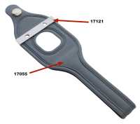 Renault - 2CV, Rolldachgriff innen vorne, für Citroen 2CV  mit Rolldach Innenverschluß. Material: 