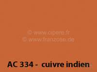 Citroen-2CV - Sprühlack 400ml / AC 334 Cuivre Indien von 9/80 - 9/82 Bitte innerhalb 6 Monate aufbrauch