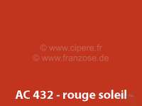 citroen 2cv farbspruehdosen spruehlack 400ml ac 432 rouge soleil P20340 - Bild 1