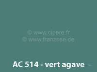 Alle - Sprühlack 400ml / AC 514 Vert Agave von 9/64 - 5/66 Bitte innerhalb 6 Monate aufbrauchen!