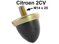 citroen 2cv hinterachse gummianschlagpuffer schwingarm hinten P12306 - Bild 1