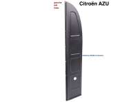 Citroen-2CV - AZU, Rückwand hinten links für Citroen AZU. 1x Öffnung für Rückleuchte. Das Blech geh