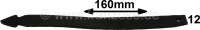 citroen 2cv kabelbaumzubehoer kabelbinder gummi schmal laenge 160mm breite 12mm P36003 - Bild 1