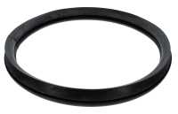 Citroen-2CV - AZU, Heckscheibendichtung oval. Diese Dichtung ist für die kleine ovale Scheibe in der He