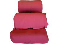 Alle - AMI 6, Sitzbezüge für die vordere + hintere Sitzbank ( 2 Stück). Farbe: Diamante Rouge 