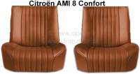 Alle - AMI 8, Sitzbezug AMI8 Confort vorne + hinten. Passend für 2 Einzelsitze vorne  + 1x Sitzb