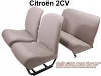 Citroen-2CV - Innenausstattung Charleston 2CV6 (komplett auf neuen Gestellen bezogen, einbaufertig!). Be